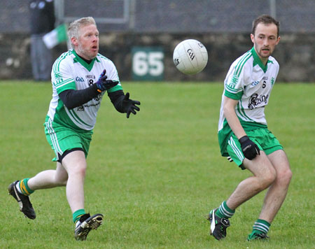 Action from the division 3 senior game against Naomh Padraig, Lifford.