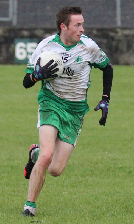 Action from the division 3 senior game against Naomh Padraig, Lifford.