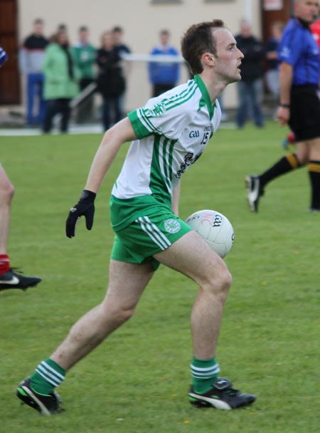 Action from the division 3 senior game against Naomh Colmcille.