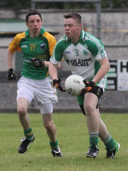 Action from the under 10 blitz in Mountcharles.