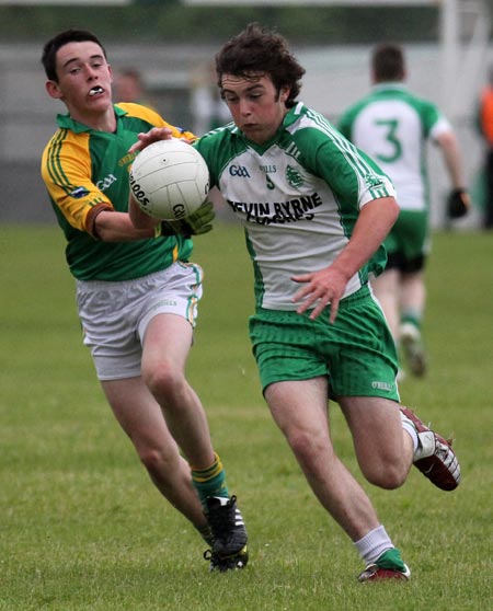 Action from the under 10 blitz in Mountcharles.