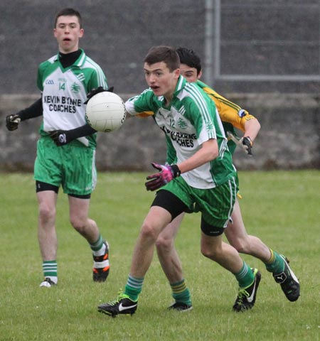 Action from the under 10 blitz in Mountcharles.