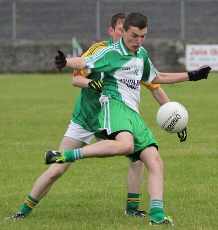 Action from the under 10 blitz in Mountcharles.