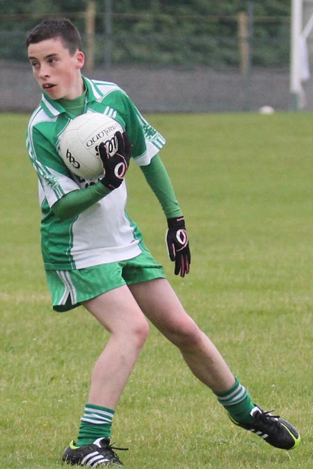 Action from the under 10 blitz in Mountcharles.