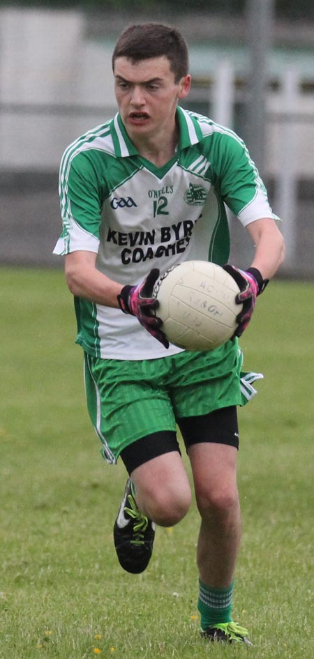 Action from the under 10 blitz in Mountcharles.