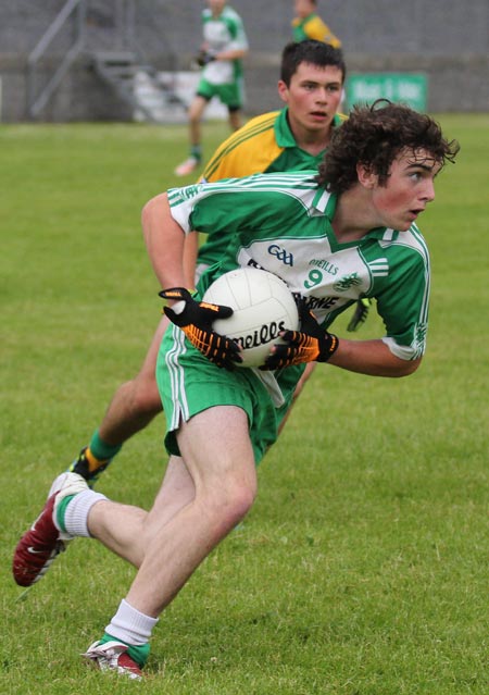 Action from the under 10 blitz in Mountcharles.