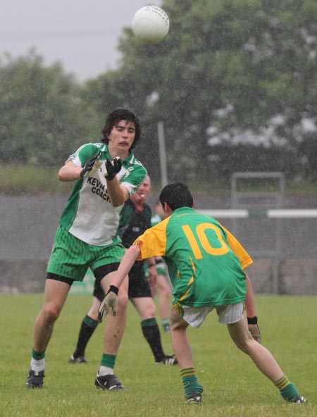 Action from the under 10 blitz in Mountcharles.