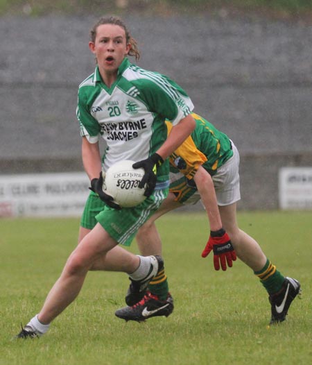 Action from the under 10 blitz in Mountcharles.