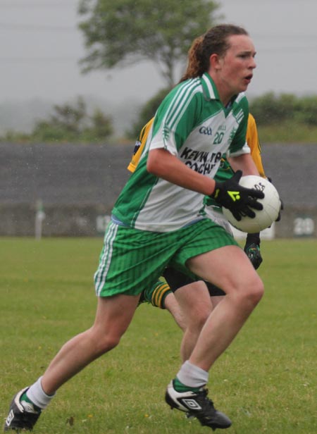 Action from the under 10 blitz in Mountcharles.