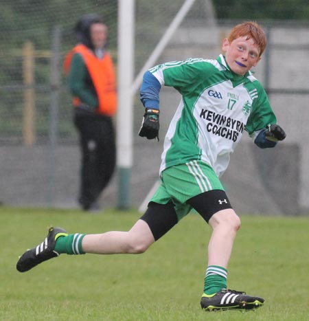 Action from the under 10 blitz in Mountcharles.