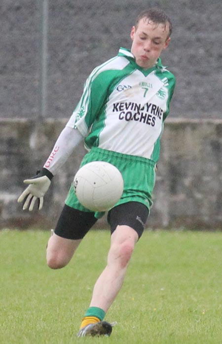 Action from the under 10 blitz in Mountcharles.