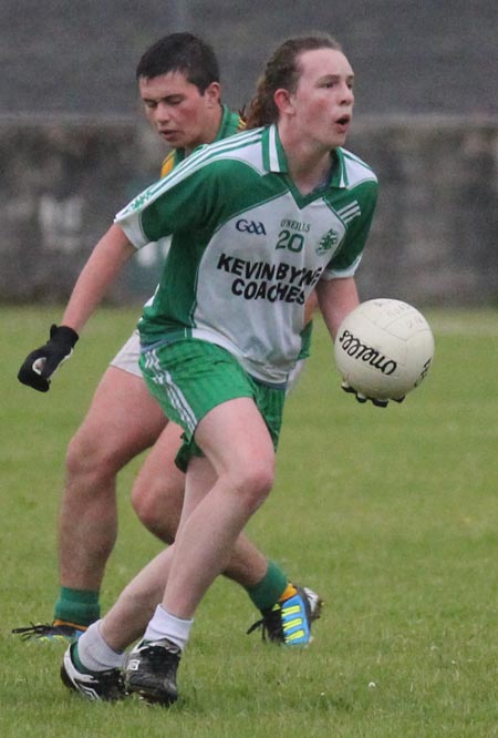 Action from the under 10 blitz in Mountcharles.