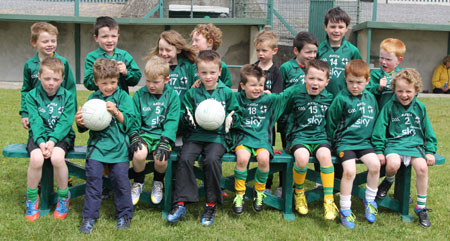 Action from the under 8 blitz in Father Tierney Park.