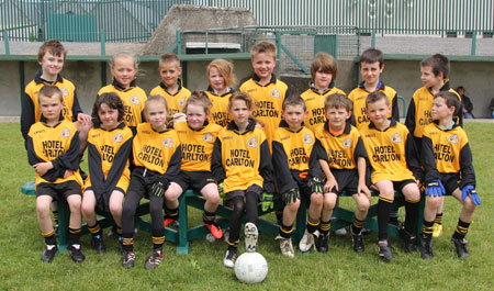 Action from the under 8 blitz in Father Tierney Park.