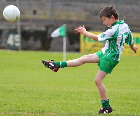 Action from the under 8 blitz in Father Tierney Park.