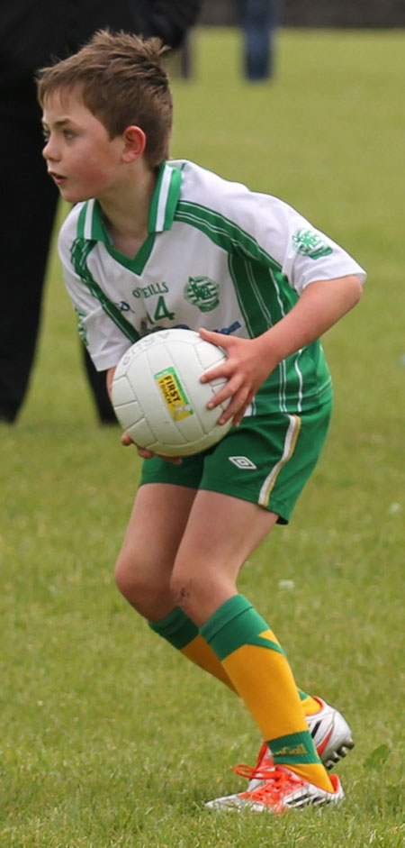 Action from the under 8 blitz in Father Tierney Park.