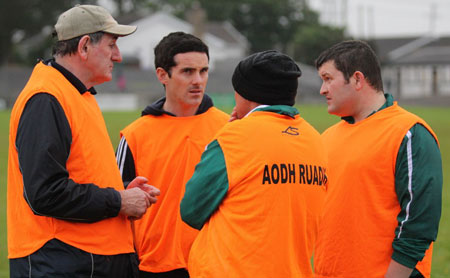 Action from the intermediate championship game against Buncrana.