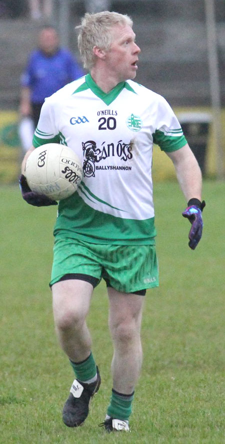 Action from the intermediate championship game against Buncrana.