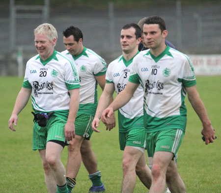 Action from the intermediate championship game against Buncrana.