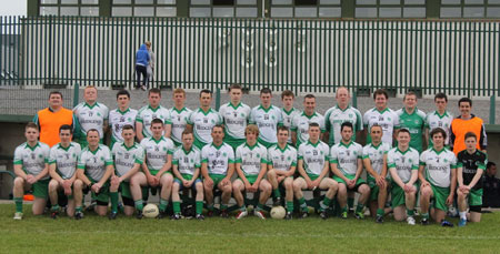 Action from the intermediate reserve championship game against Buncrana.