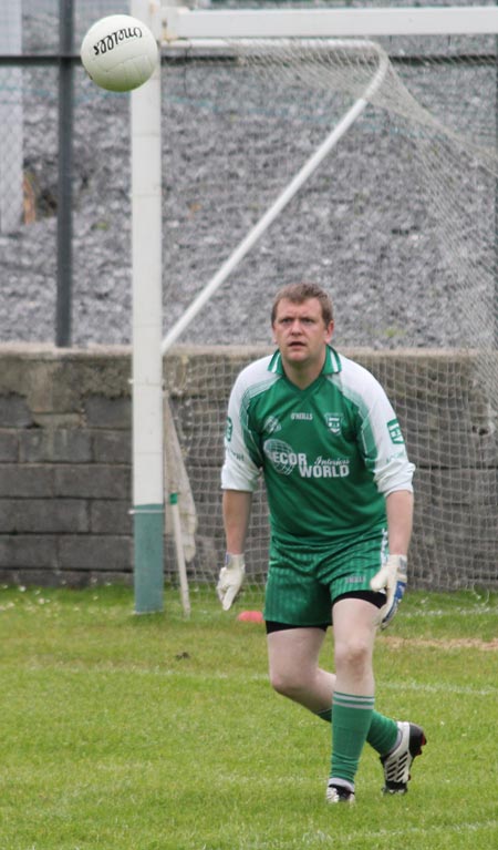 Action from the intermediate reserve championship game against Buncrana.