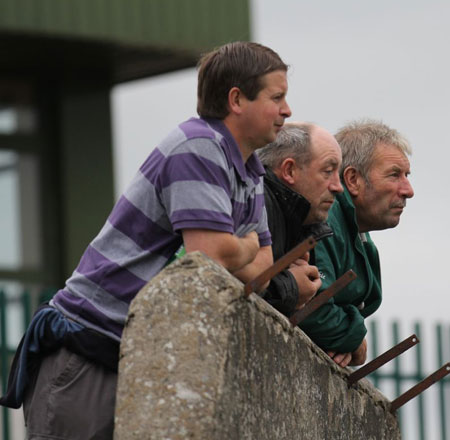 Action from the intermediate reserve championship game against Buncrana.