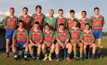 Action from the minor hurling championshiop game against Burt.