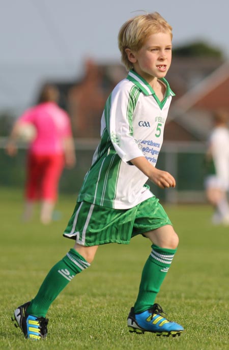 Action from the under 8 blitz in Belleek.