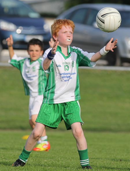 Action from the under 8 blitz in Belleek.