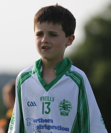 Action from the under 8 blitz in Belleek.