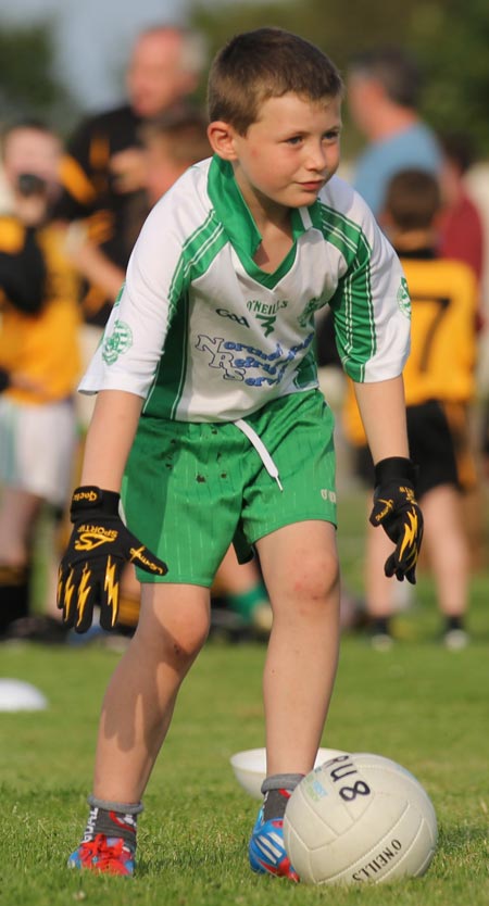 Action from the under 8 blitz in Belleek.