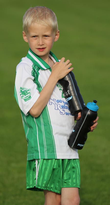 Action from the under 8 blitz in Belleek.