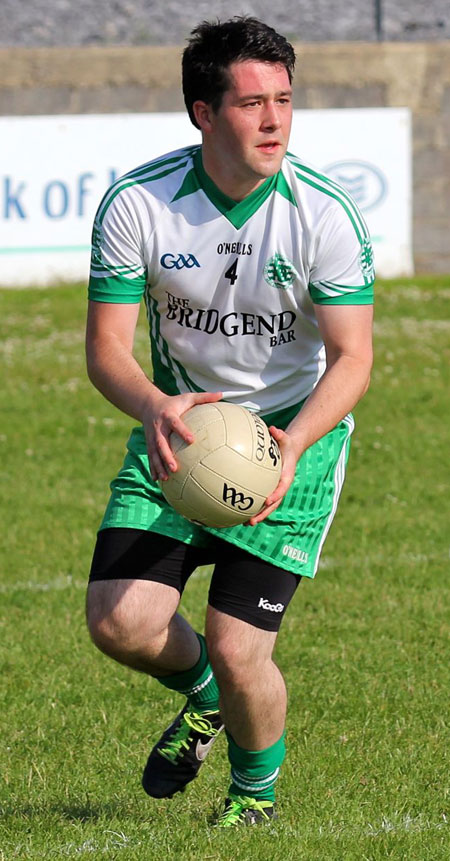 Action from the division 3 senior reserve game against Fanad Gaels.