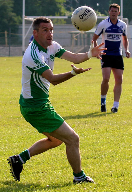 Action from the division 3 senior reserve game against Fanad Gaels.