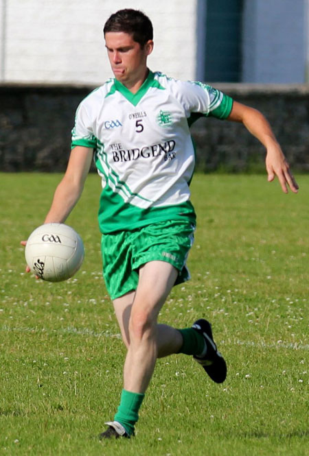 Action from the division 3 senior reserve game against Fanad Gaels.