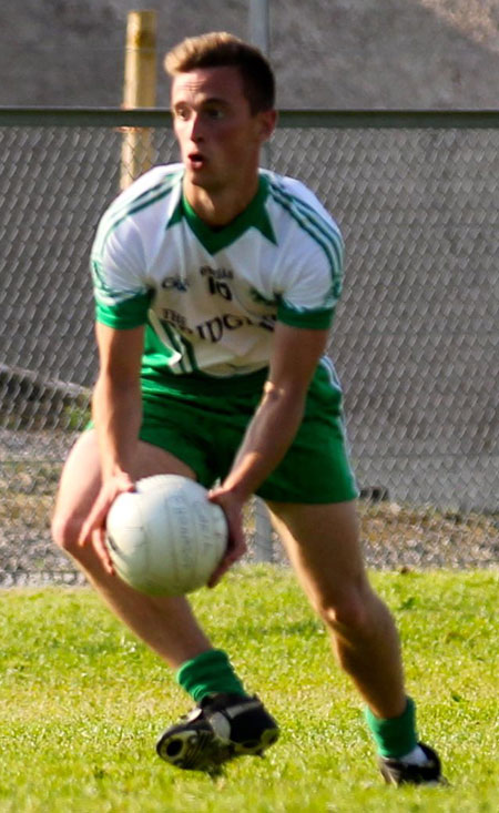 Action from the division 3 senior reserve game against Fanad Gaels.