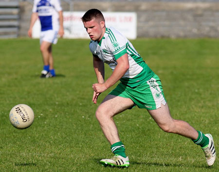 Action from the division 3 senior reserve game against Fanad Gaels.