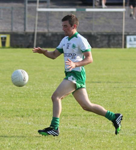 Action from the division 3 senior reserve game against Fanad Gaels.