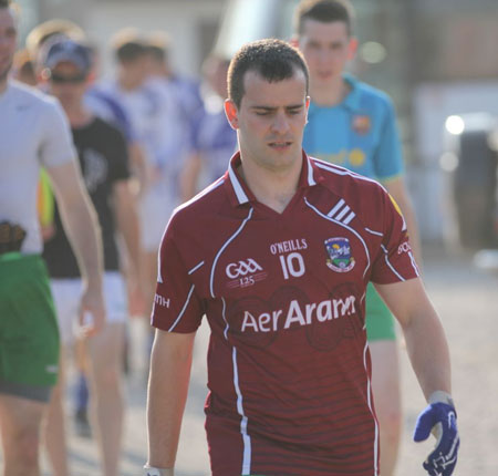 Action from the division 3 senior game against Fanad Gaels.