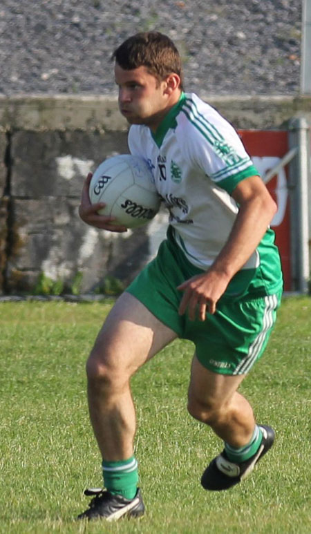 Action from the division 3 senior game against Fanad Gaels.