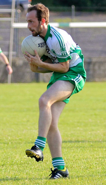 Action from the division 3 senior game against Fanad Gaels.