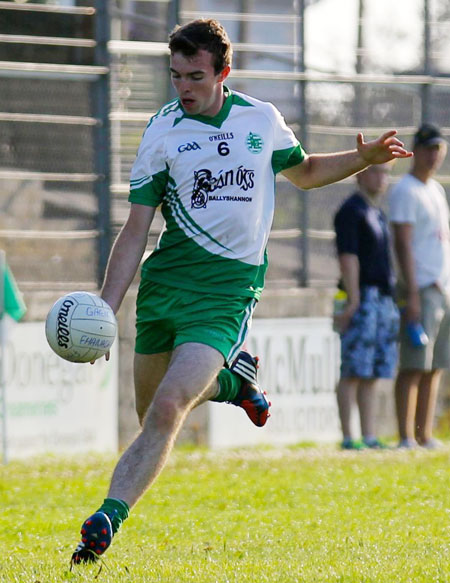 Action from the division 3 senior game against Fanad Gaels.