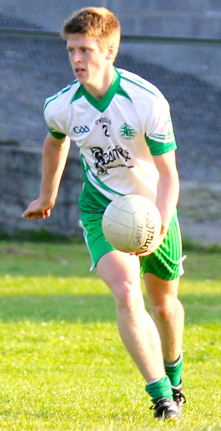 Action from the division 3 senior game against Fanad Gaels.