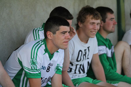 Action from the division 3 senior game against Fanad Gaels.