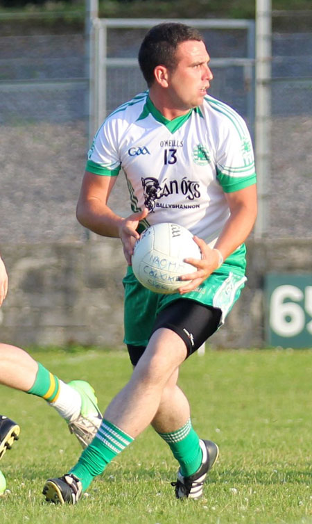 Action from the division 3 senior game against Fanad Gaels.