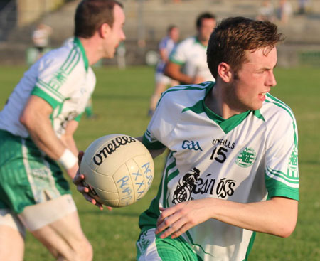 Action from the division 3 senior game against Fanad Gaels.