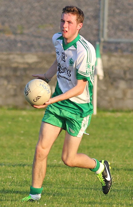 Action from the division 3 senior game against Fanad Gaels.