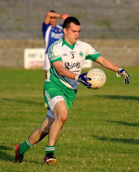 Action from the division 3 senior game against Fanad Gaels.