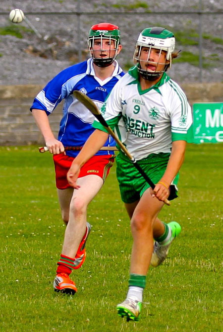 Action from the under 16 clash between Aodh Ruadh and Carndonagh.