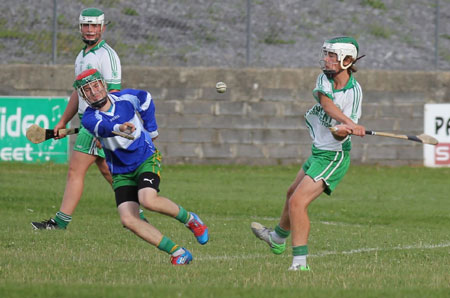 Action from the under 16 clash between Aodh Ruadh and Carndonagh.